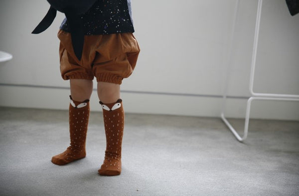 Raccoon Knee Socks