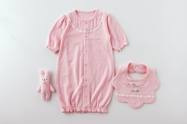 Dreamy baby pink / baby blue newborn gift set