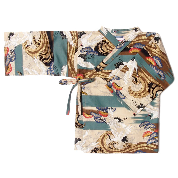 Kimono top golden crane cradet