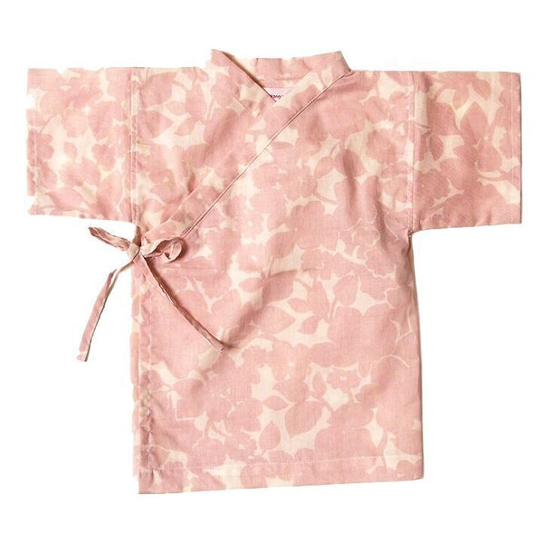 Kimono top oshibana peach (short-sleeve)