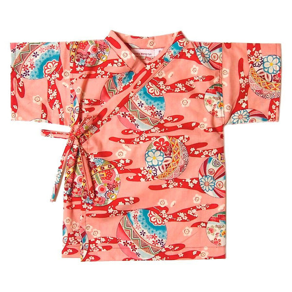 Kimono top sakura chime (short-sleeve)